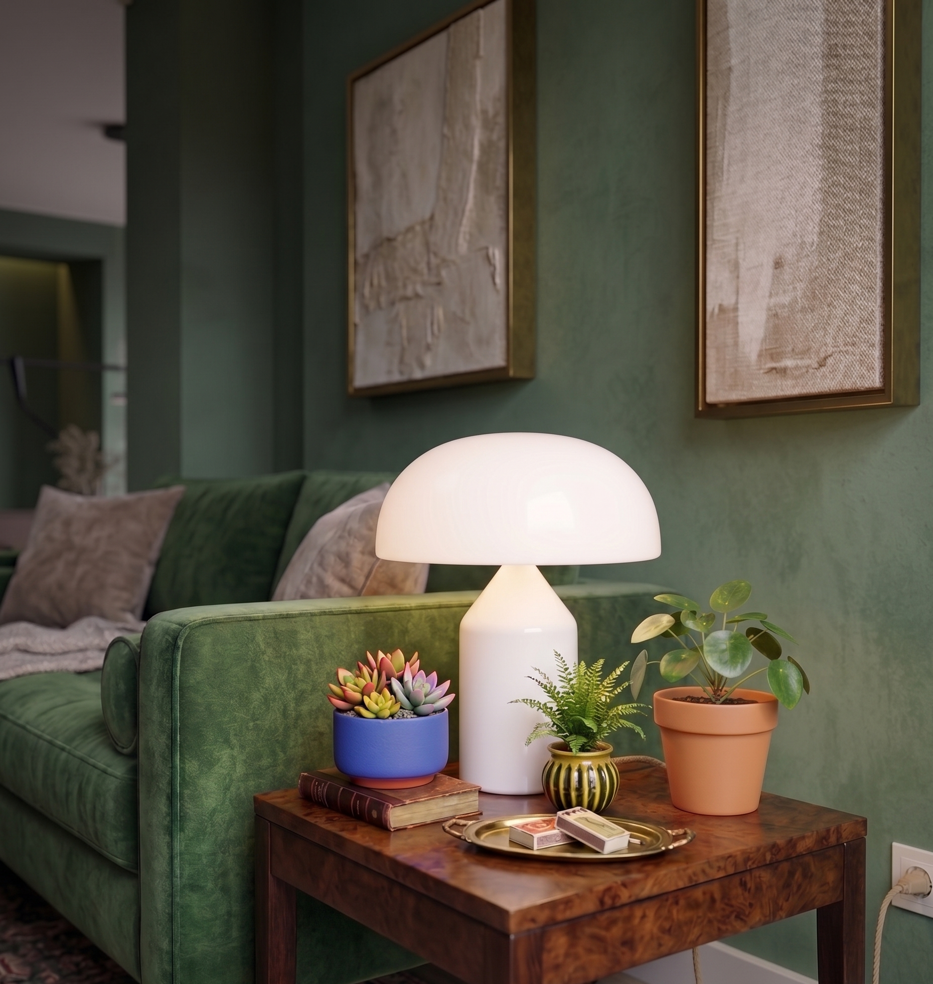 The Modern Mushroom Desk Lamp