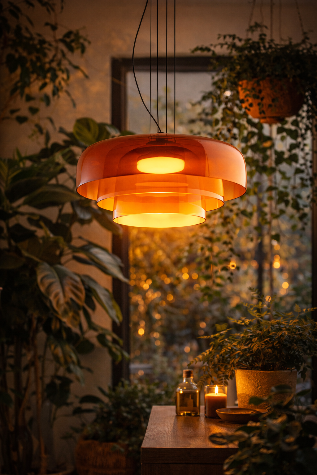 Nordic Glass Pendant Light